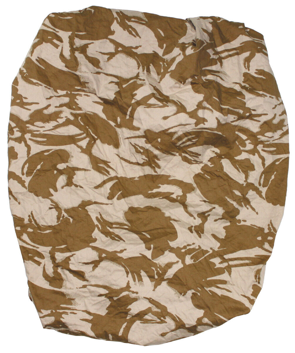 Original British Army Military Cover For Backpack Big DPM Desert Used