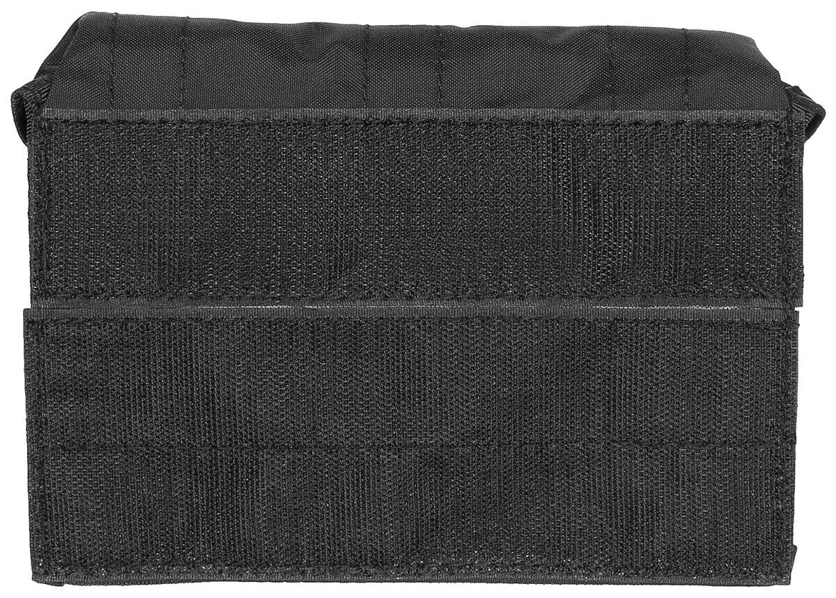 Utility Pouch Military Army Style CombaT Black Mission III Hook Loop System