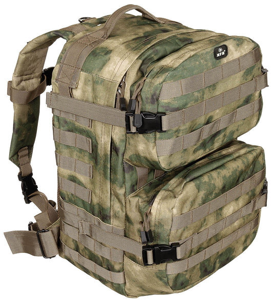 US Backpack Assault II HDT-camo Tactical MFH Security Airsoft Army Military