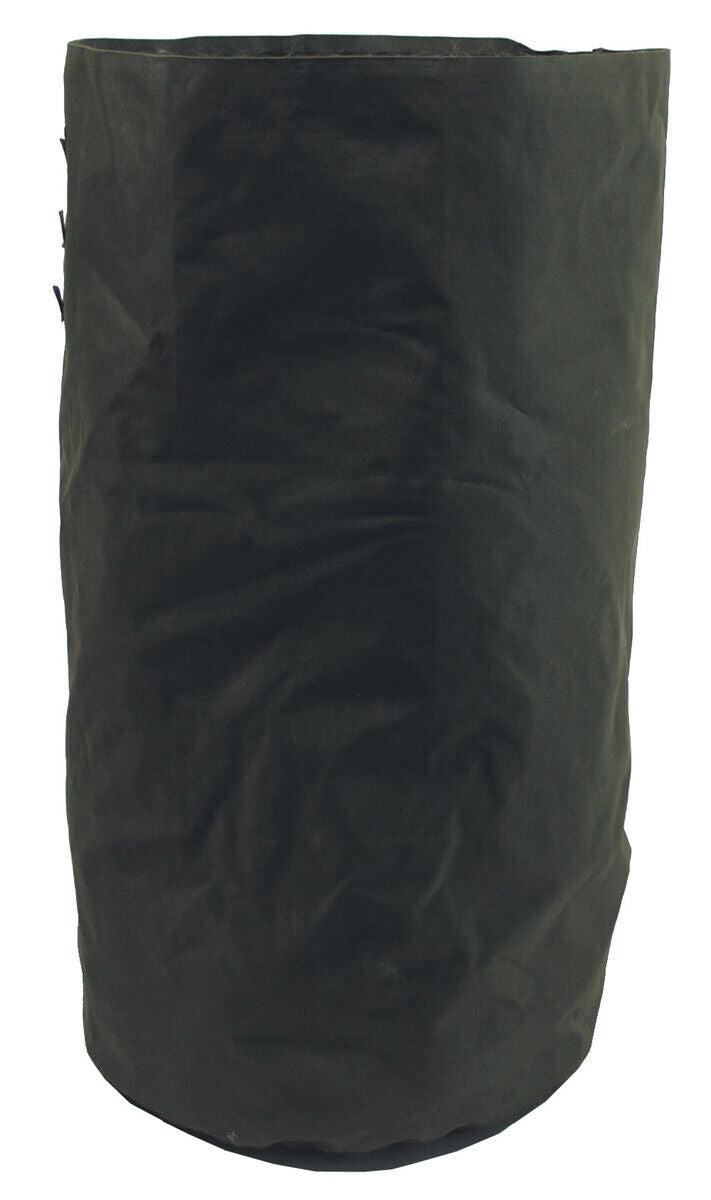 US Original Military Army Rubber Bag Waterproof Od Green Used