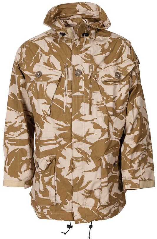 Original British Army Military Jacket Smock DPM Desert Camo Windproof New