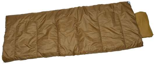 Israeli Pilot Sleeping Bag Coyote Tan -10?C to +15?C 2-Layer Filling Compact