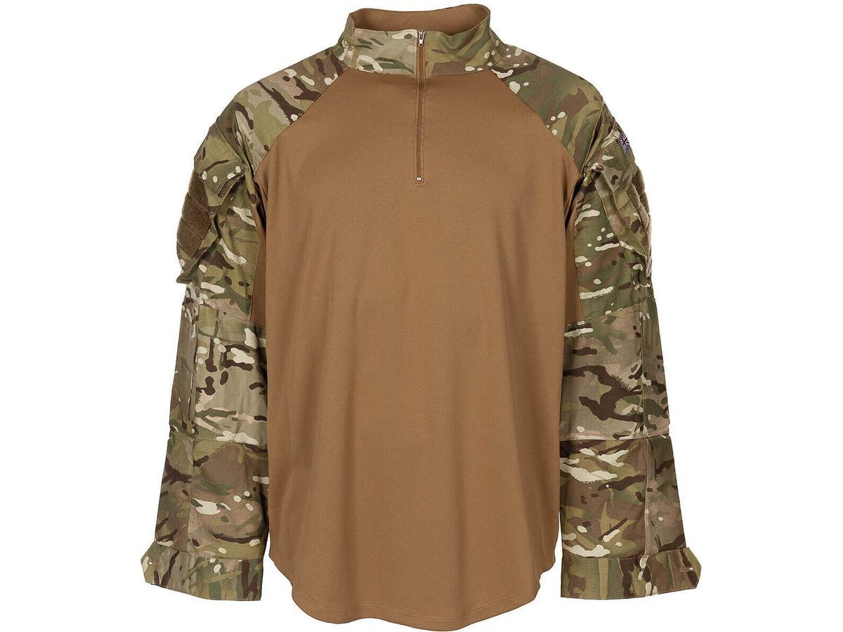 Original British Army Military Under Body Combat Shirt UBAC MTP Camo New