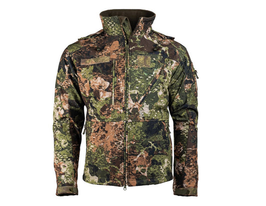 MIL-TEC Military Softshell Jacket SCU 14 Z3A Army Tactical Combat Army Camo