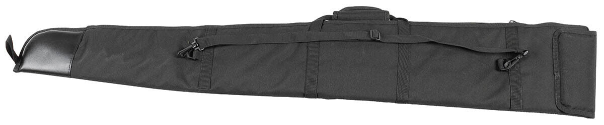 Rifle Slip Black Padded Detachable Strap Carabiners Zip Muzzle Area