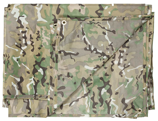 Tarpaulin Waterproof Military Army Outdoor Cover Operation-camo ca. 500x600 cm