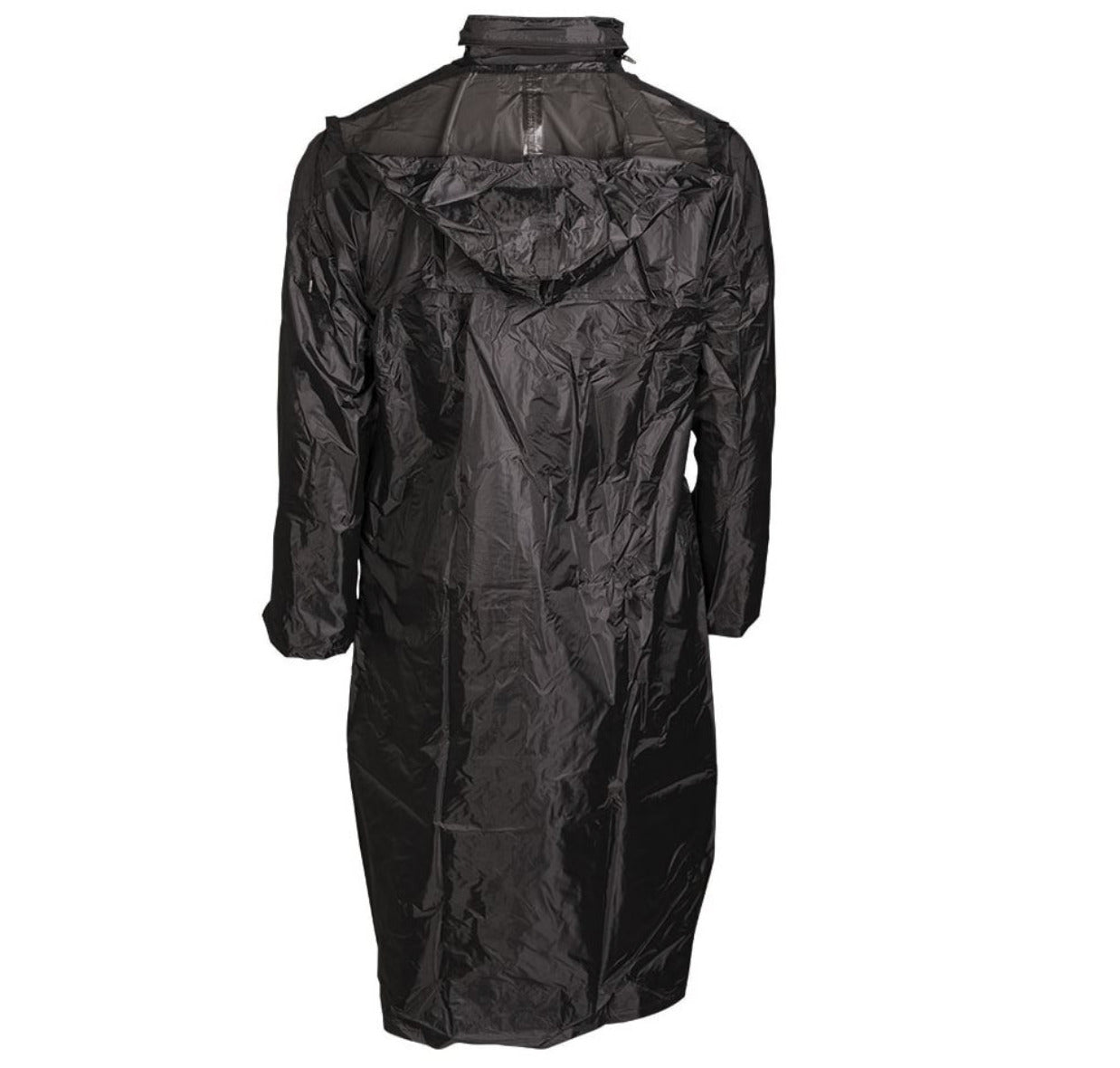 MIL-TEC Weatherproof Outdoor Jacket Wet Weather RainCoat Black