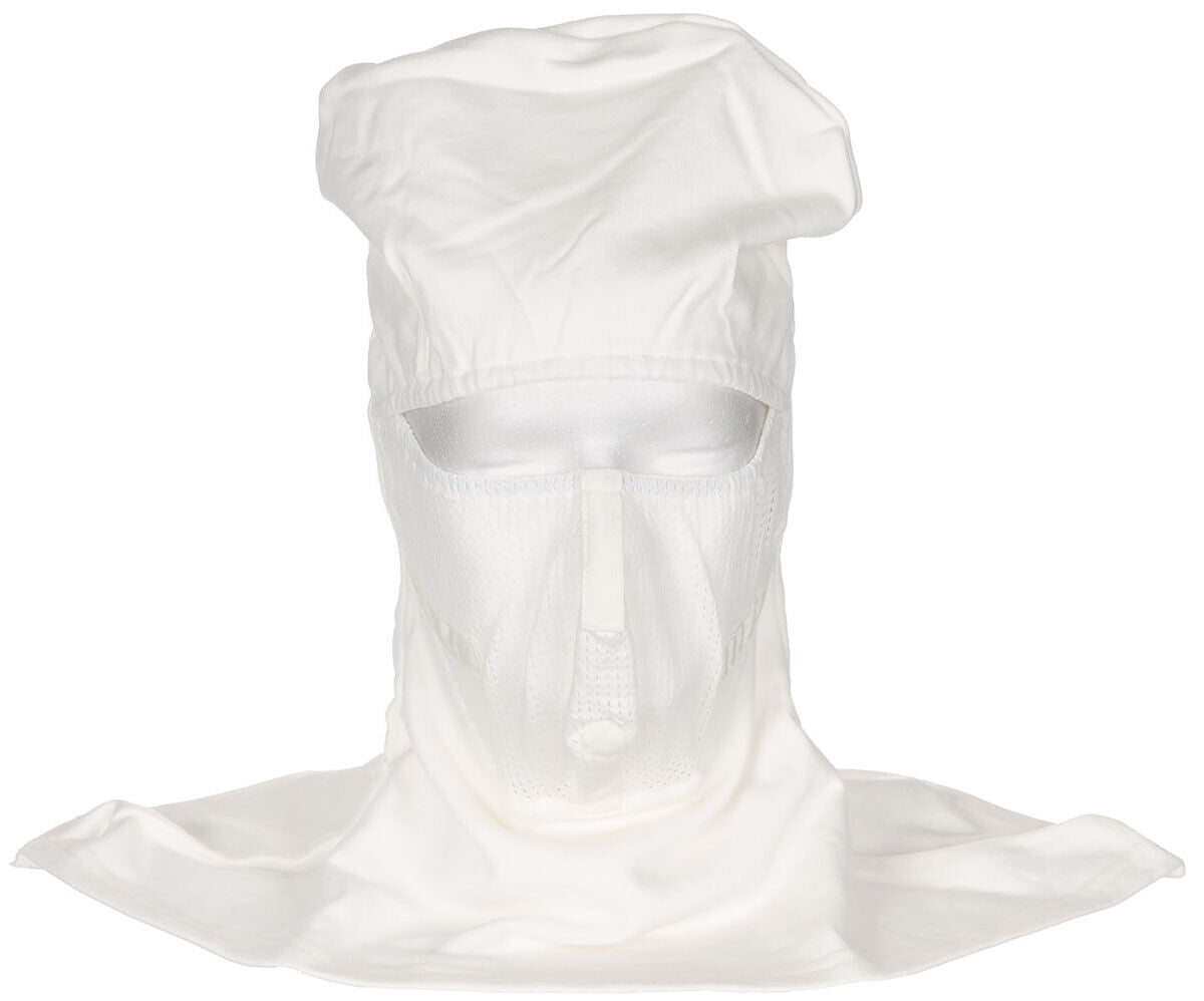 British Army Military GB Balaclava AFC Crew Fire Resistant White