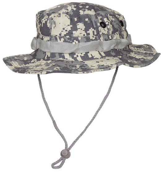MFH Special Forces Short-Brim Ripstop Camo Army Bush Hat Jungle Military AT