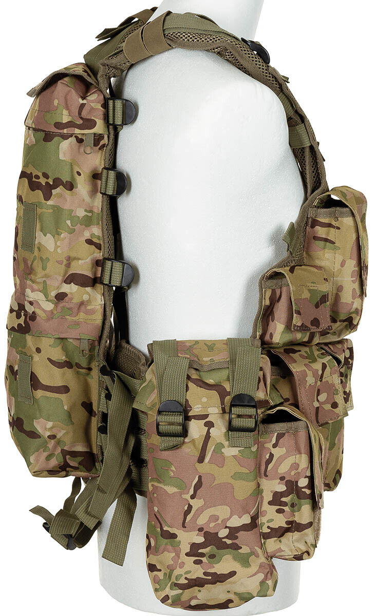 MFH Tactical Vest Various Pockets Operation-camo