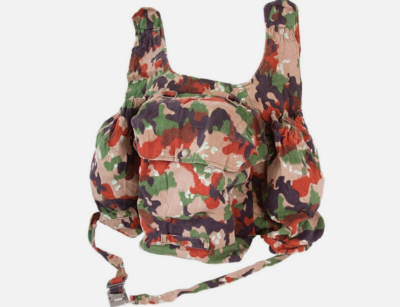 Genuine Swiss Army M70 Backpack Switzerland Alpenflage Camo Sniper Rucksack