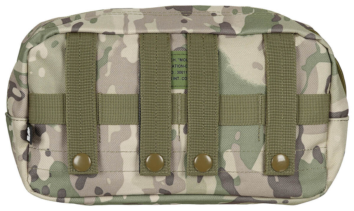 Utility Pouch Military Army Style Combat MOLLE Large Operation-camo