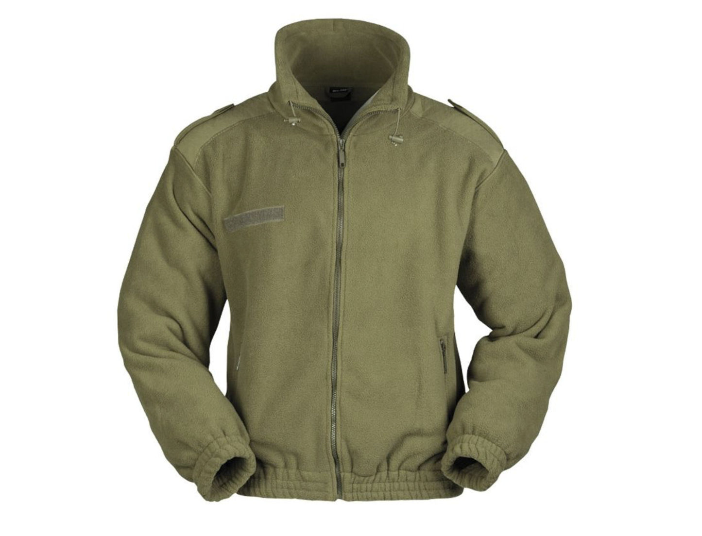 MIL-TEC Fleece Jacket Plus Cold Weather Military Style Combat Tactical OD Green