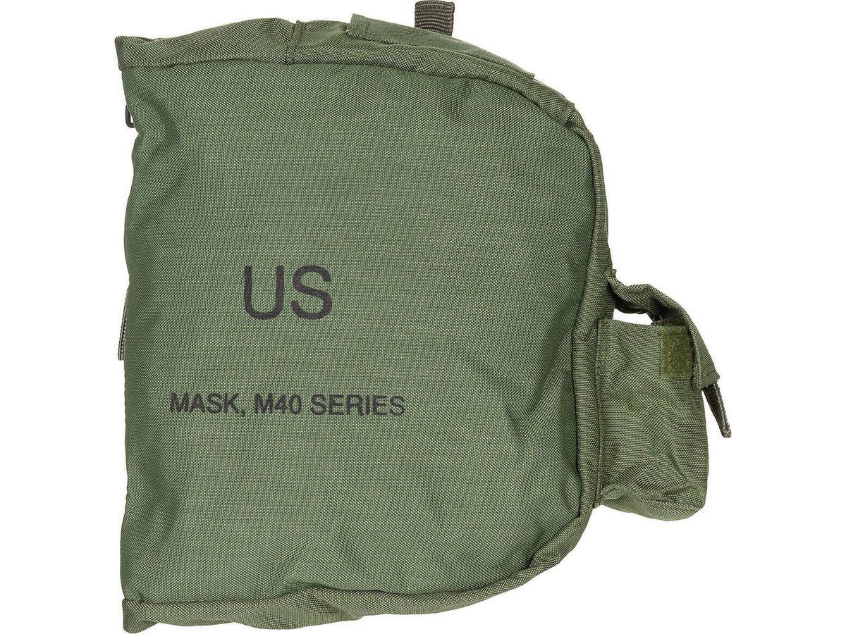 US Military Original Army Bag For Protective Mask Case OD Green Mint Condition