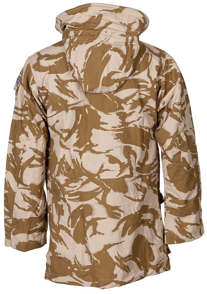 Original British Army Military Jacket Smock DPM Desert Camo Windproof New