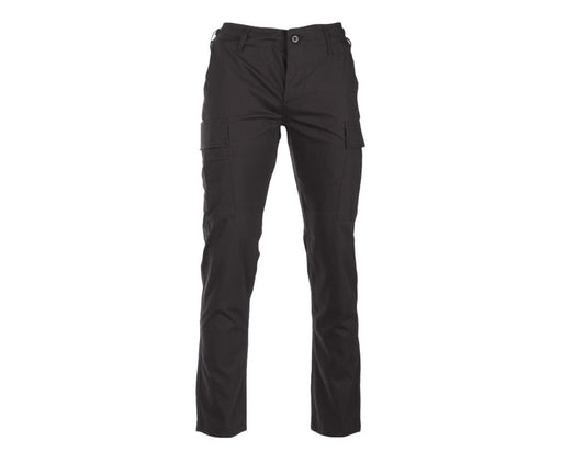 US Army Trousers Rangers Hunting Trekking BDU Military Style Slim Pants Black