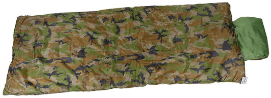 Israeli Pilot Sleeping Bag Woodland 2-Layer Filling -10?C to +15?C