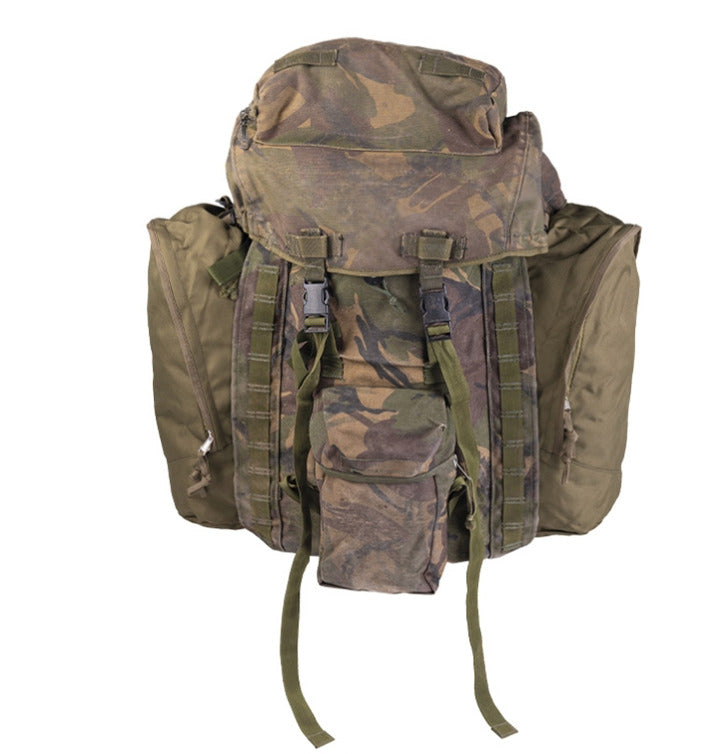 Original British Camo PLCE Rucksack with Side Bags Vintage Military Surplus Used 80L