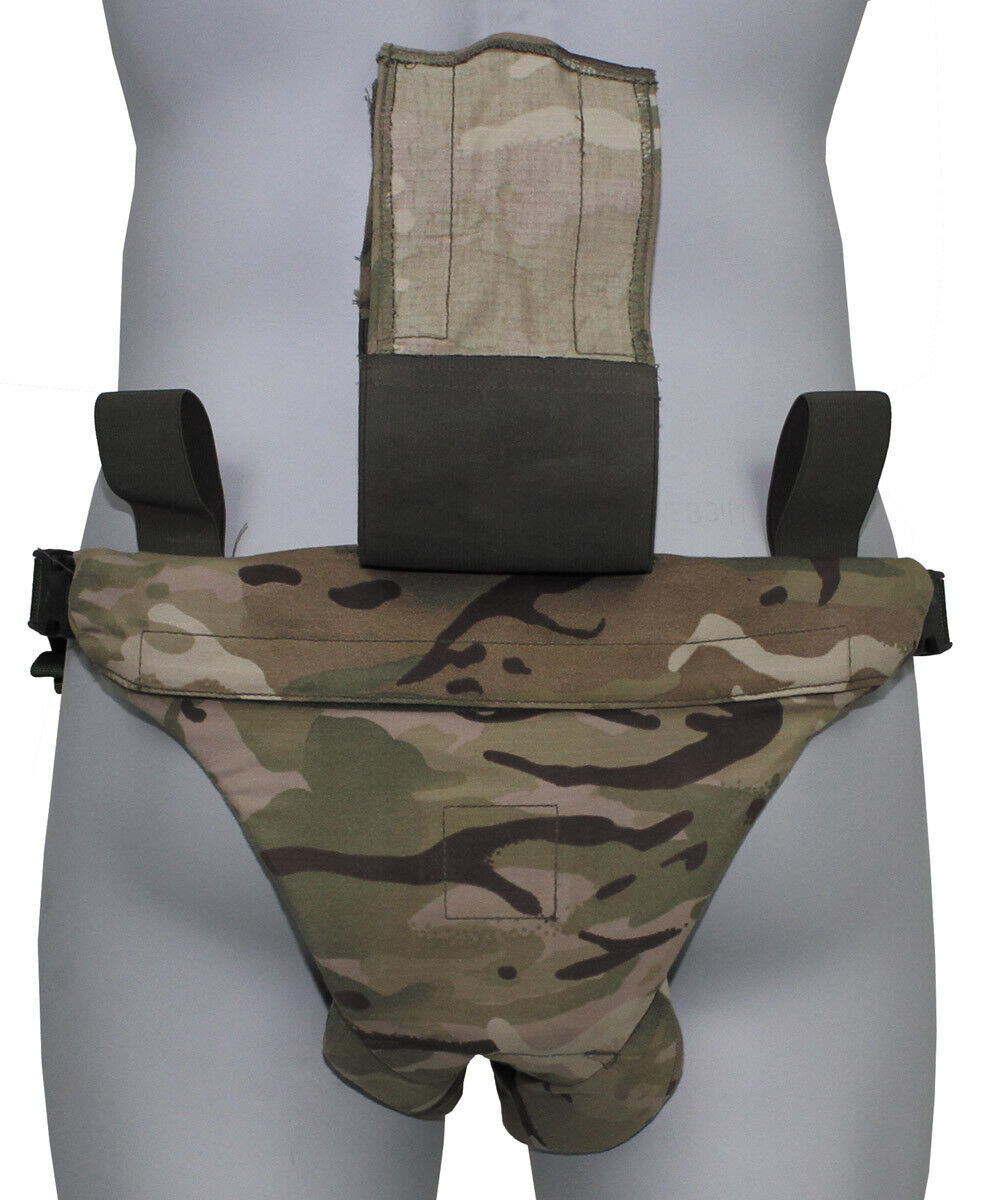 Original British Army Militar Pelvic Protector MTP Camo WITHOUT PROT. INLAY used