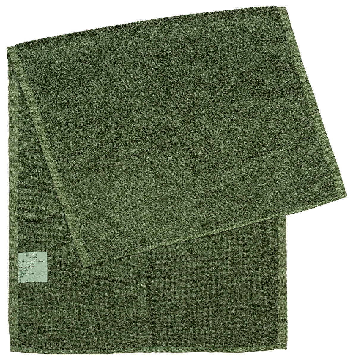 Original British Army Military Towel OD Green Used 150x100cm Anti-microbial
