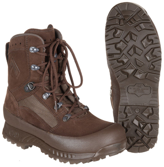 Original British Army Military Combat Boots Haix HIGH LIABILITY LADY Brown New