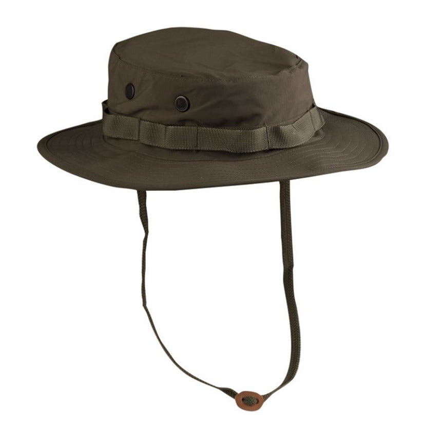US Army Style Hat Weatherproof Breathable Trilaminat Boonie Summer Cap OD Green