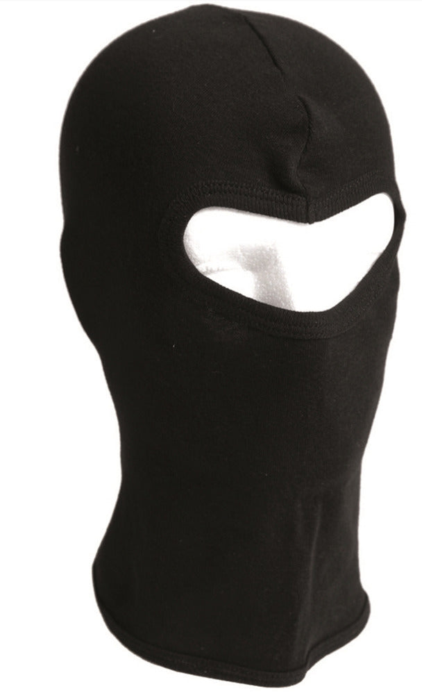 Army Military Tactical Combat Flexible Balaclava 1 Hole Black