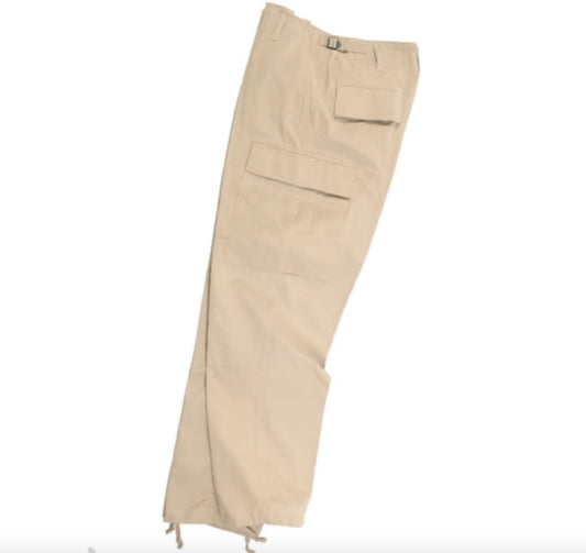US Army Trousers Rangers Hunting Trekking BDU Military Style Pants Khaki