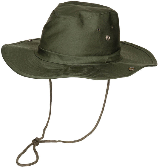 MFH Special Forces Boonie Army Bush Hat Jungle Military foldable brim OD Green