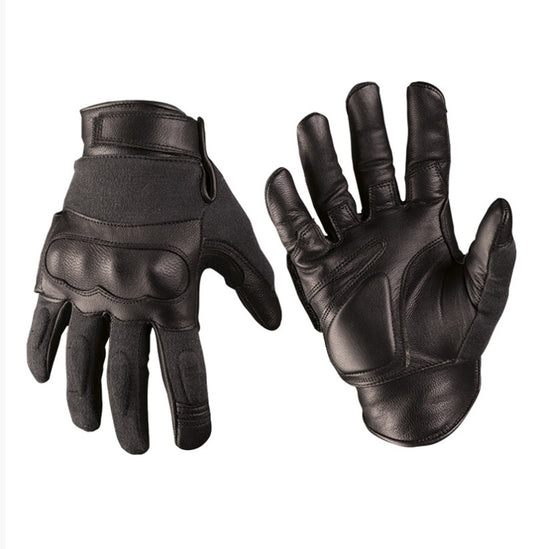 Army Style Military Action Gloves Tactical Protection Combat Aramide Black