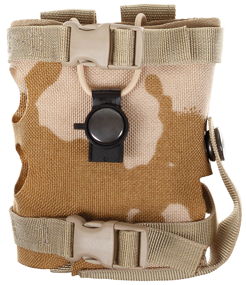 Original British Army Military GB Radio Pouch MOLLE DPM Desert Used