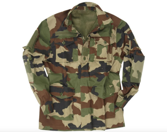 French Army Genuine Original Commando Smock Shirt Light Jacket CCE Camo