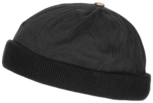 US Army Military Field Outdoor Cap Without Visor Black Hook/Loop Fastener