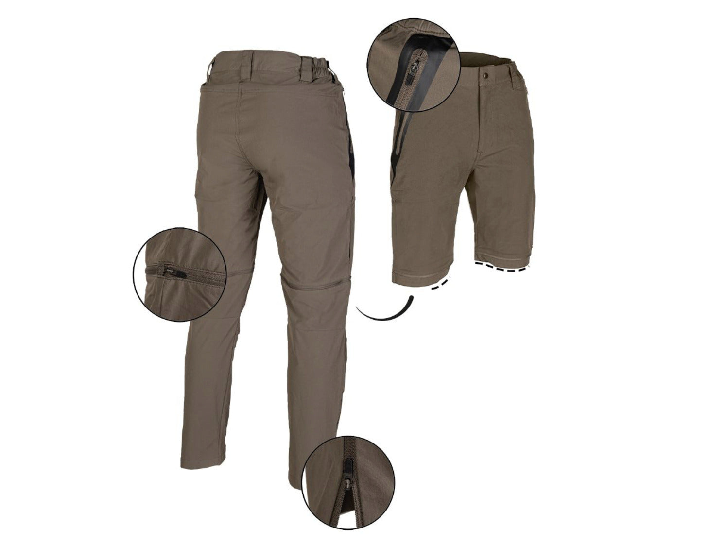 Trousers Rangers Hunting Camping Trekking BDU Military Style Pants Green