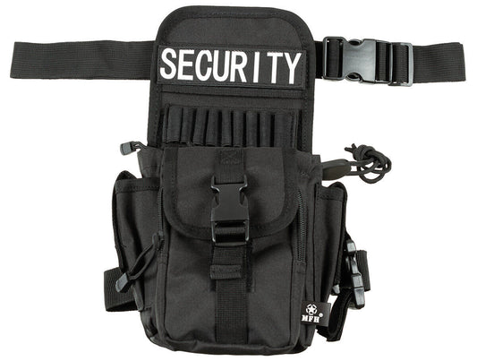 Hip and Leg Bag Military Army Combat Security Black