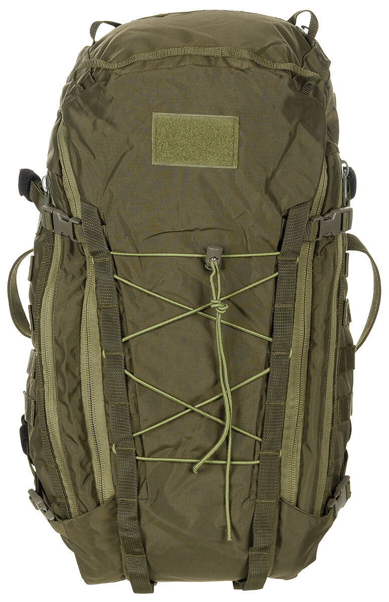 Mission 30 OD Green Cordura Backpack Adjustable Straps Lid Pocket Molle MFH