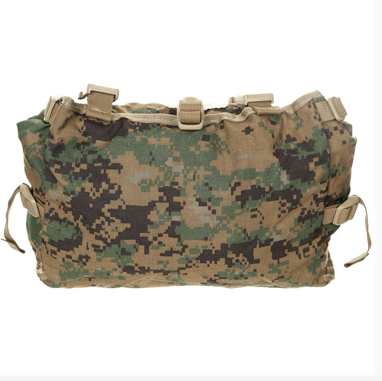 US Original Military Army Lid For Radio Pouch For Backpack  USMC ILBE Used Camo