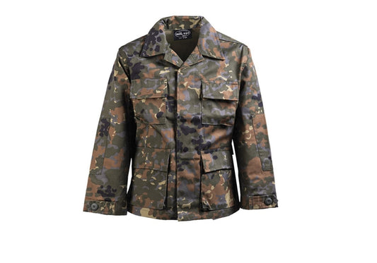 US Army Style BDU Kids Jacket Outdoor Camping Flectarn Military Camo