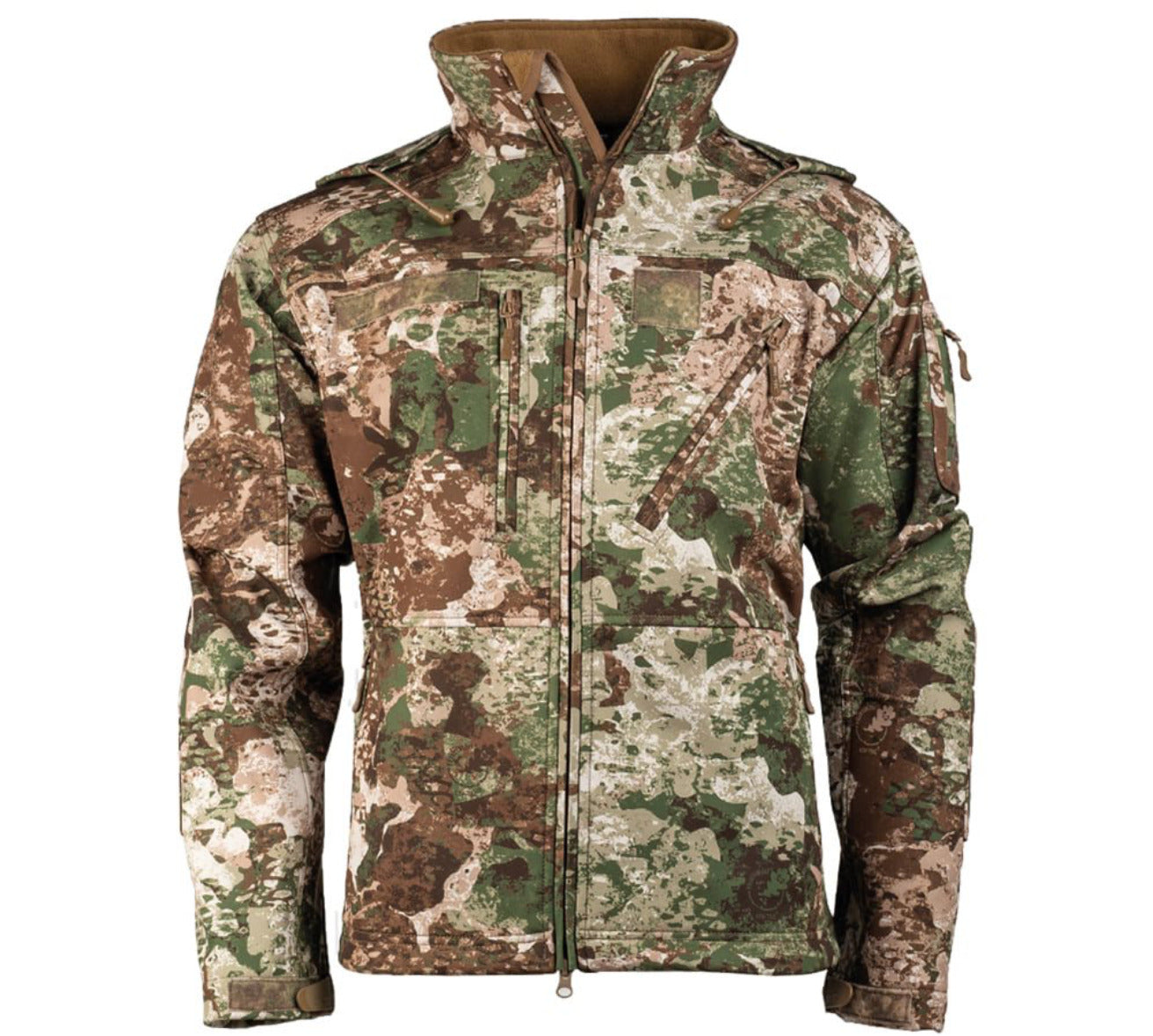 MIL-TEC Military Softshell Jacket SCU 14 WASP  Z2 Tactical Combat Army Camo