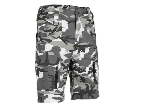 MIL-TEC Ranger Elastic Assault Ripstop Army Style GymTraining Shorts Urban