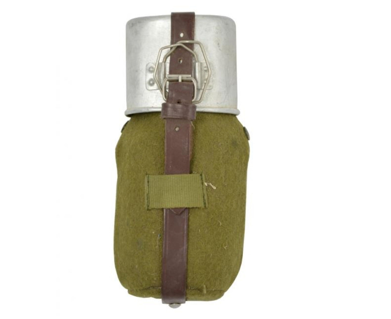 Romanian Army Canteen with Cup & Cover Vintage Military Surplus Durable Used