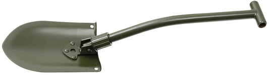 Swedish Folding Spade Steel OD Green 2-Part Curved Shaft Blade Size: 26x18cm