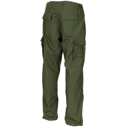 US Army Mens Tactical BDU Pants Military Combat Rip Stop Military Trousers Green