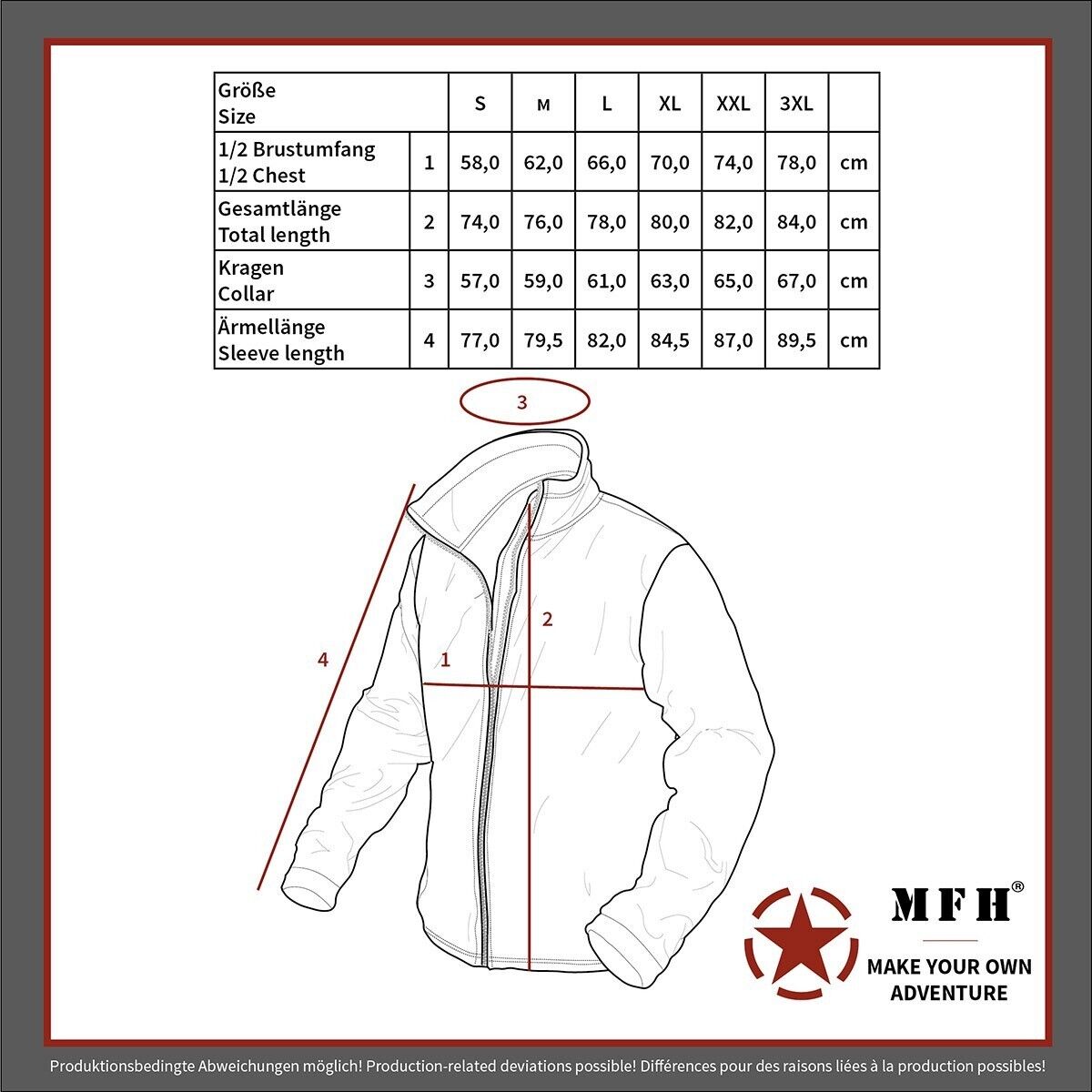 MFH Thermal Jacket Reversible Green