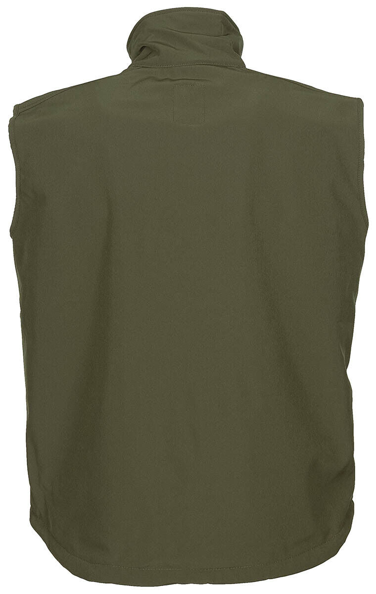 US Army Quilted Waterproof Windproof Vest Black SoftShell Vest Allround OD Green