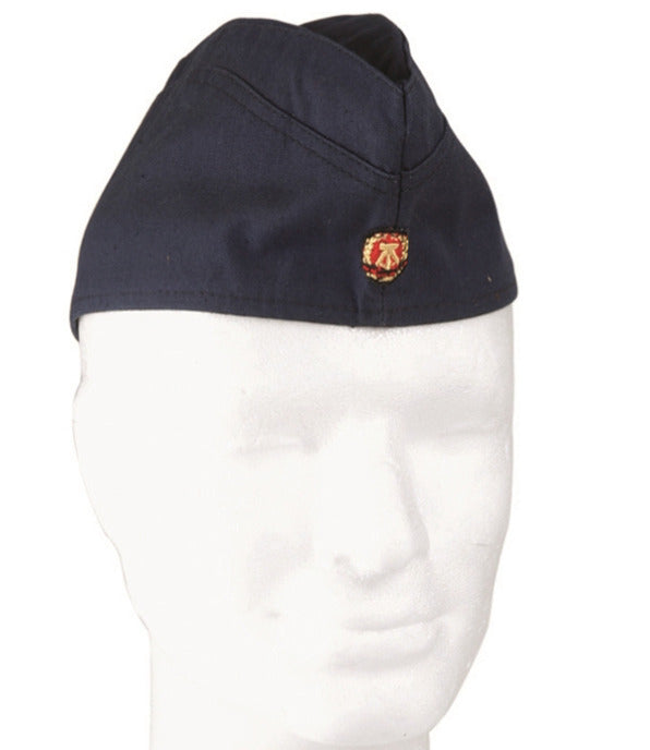 East German Army Navy Overseas Cap Insignia Blend Vintage Military Surplus Used