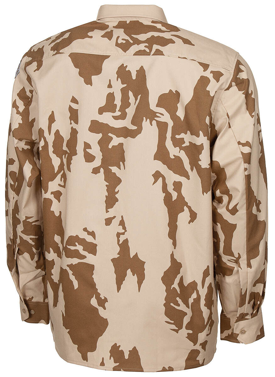Original CZ Military Army Shirt Long Sleeves M 95 CZ Desert Camo New