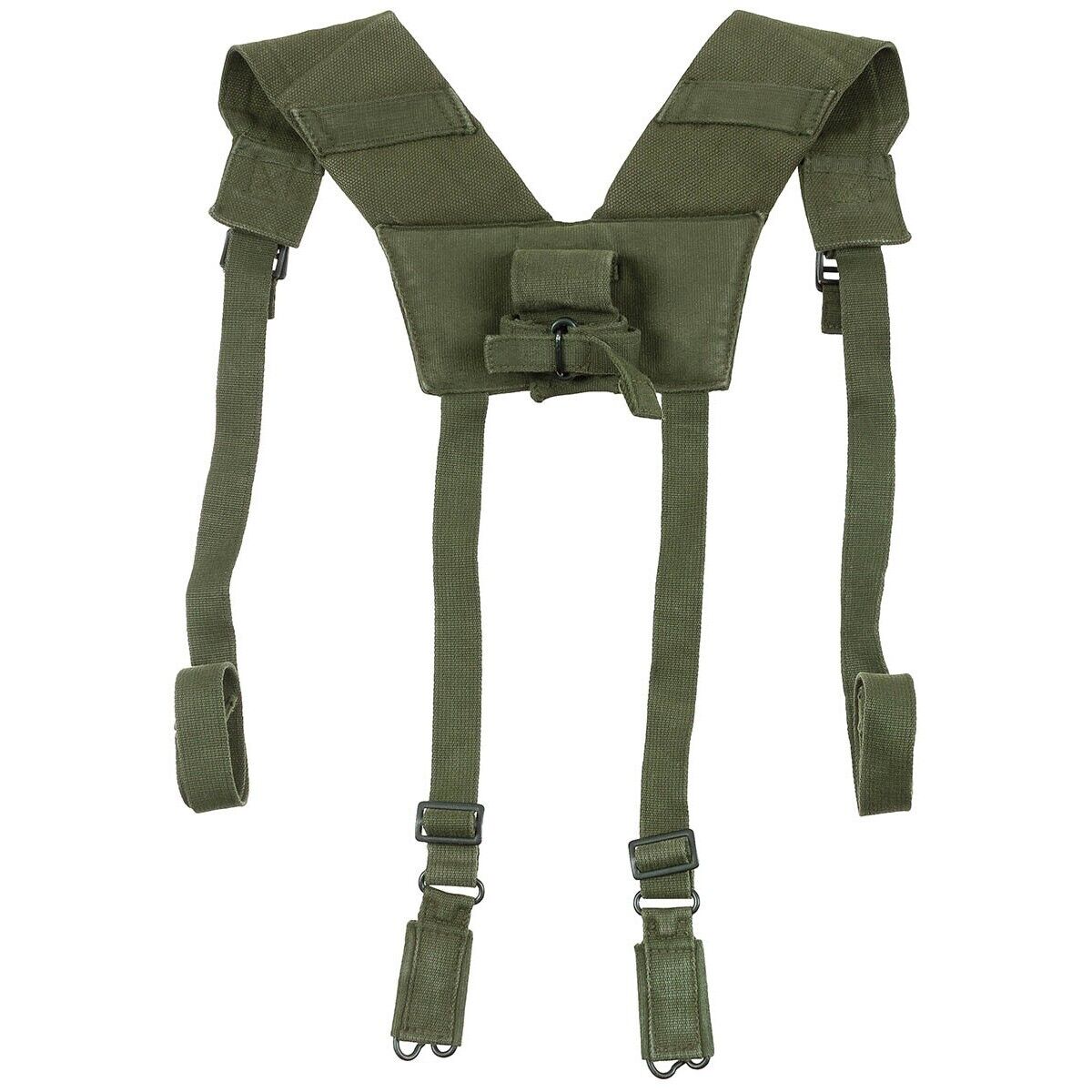 Original British Army Yoke M58 Canvas OD Green Military Surplus Used