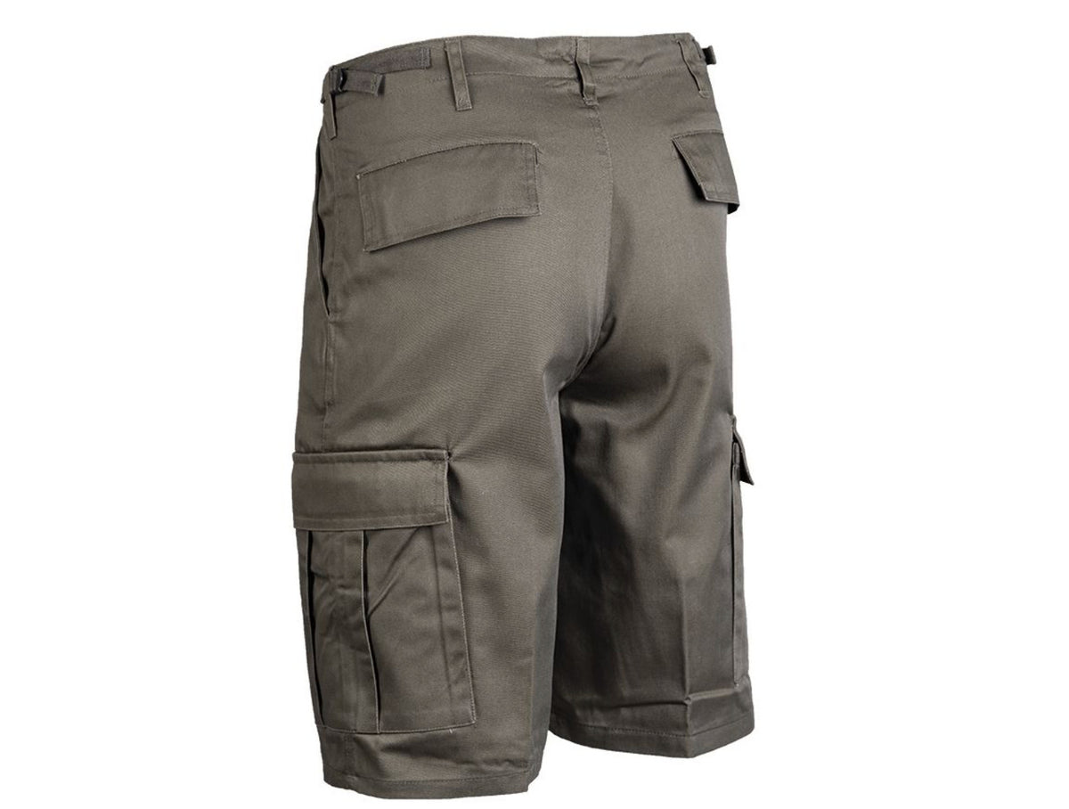 MIL-TEC Paratroopers Shorts Bermuda Army Patrol Outdoor Hunting Fishing OD Green