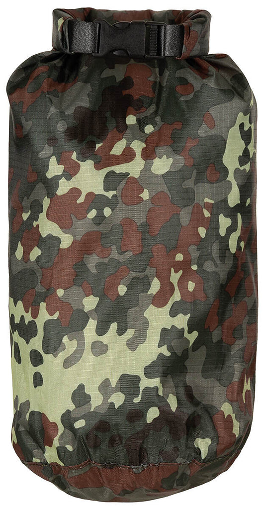 Pack sack Lightweight Transport Military Army Style Drybag BW Camo 4L